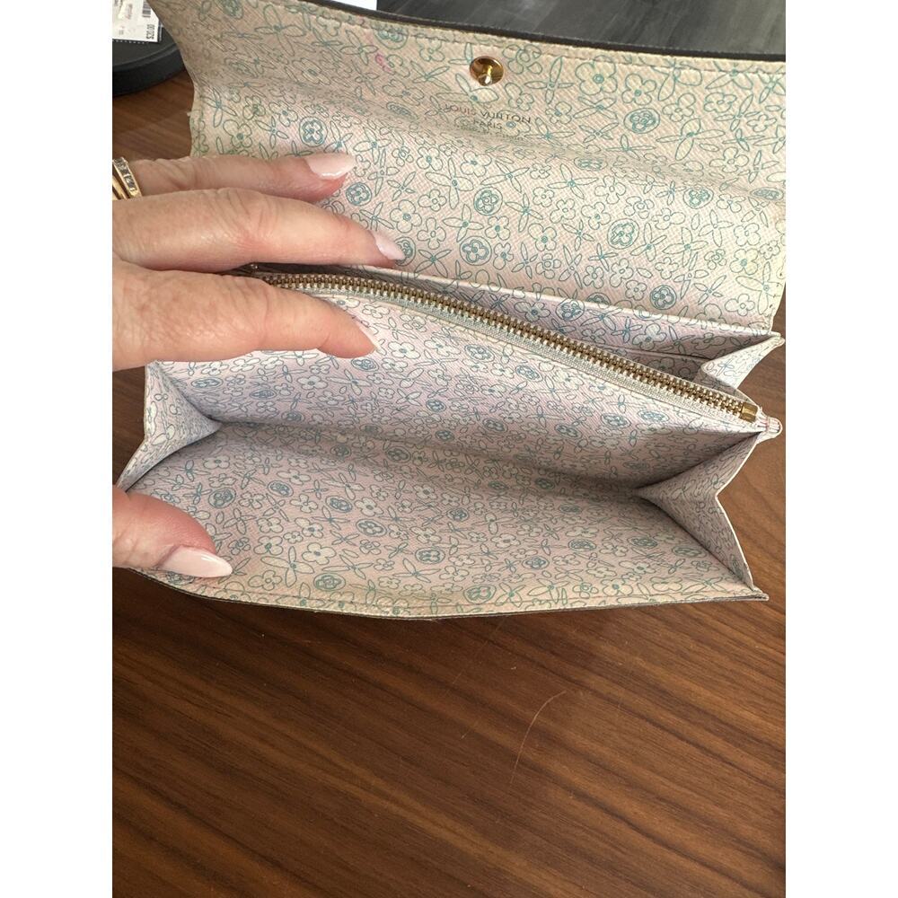 Louis Vuitton Sarah Monogram Fleuri Wallet - Picture 10 of 13